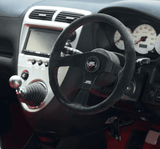 Jdm Mugen Steering Wheel 14inch 350mm Suede JDM Performance