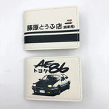 Jdm Wallet D Fujiwara Tofu Style Ultra Thin