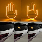 LED Illuminated Middle Finger Gesture Light Gesture