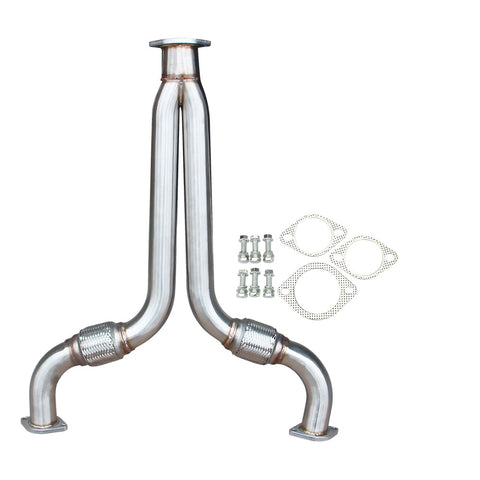 Manifold Header Downpipe Mid Y Pipe for Nissan 350Z G35 04-05 JDM Performance