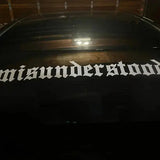 Misunderstood Windshield Decal Sticker