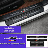 Mugen Car Door Sill Protection Honda Jdm Stickers