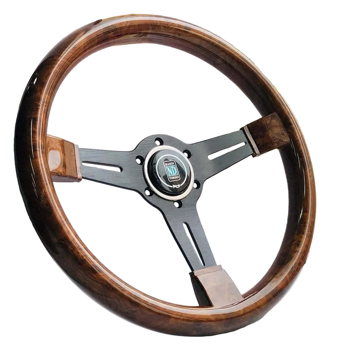 ND Wood 14inch Aftermarket Car Steering Wheel Classic – JDM