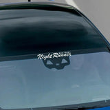 Night Runner Decal Sticker