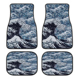 Ocean Wave Japanese Car Floor Mats