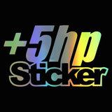 Plus+5 Bhp Sticker