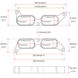 Power Block Intake Manifold Spacer for Subaru BRZ / Toyota 86 / Scion Fr-s JDM Performance