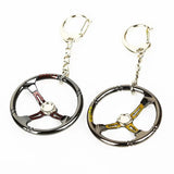 Racing Keychain Sport Car Steering Wheel 3 Spoke