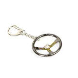 Racing Keychain Sport Car Steering Wheel 3 Spoke