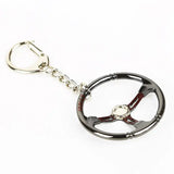 Racing Keychain Sport Car Steering Wheel 3 Spoke