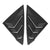 Rear Louver Windows for Honda Civic 11th Gen