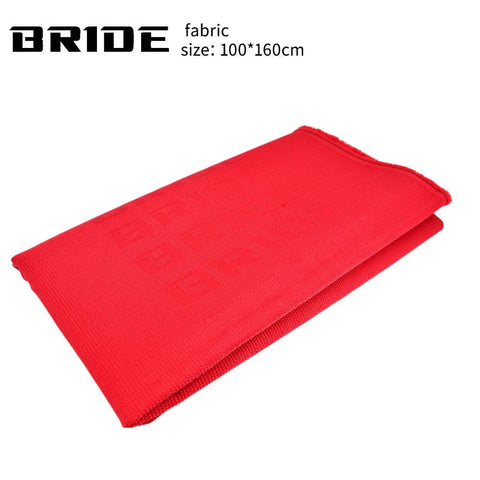 Red Fabric Cloth for Car Interior Customization: JDM Bride Style