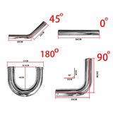 57mm Intercooler Connector Pipes