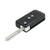 Flip Key Fob Case For Nissan Qashqai Primera Navara Micra Almera Note Sunny