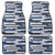 Recaro Striped Car Floor Mats