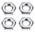 Stainless Steel Hood Pin Lock Kit