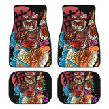 Samurai Cat JDM Car Floor Mats