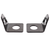 Bucket Racing Seat Belt Mounting  L-shaped Bracket