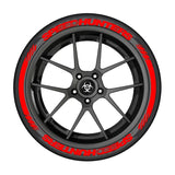 Speed Hunter Tire Decor Stickers Universal