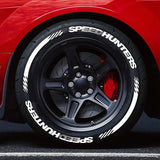 Speed Hunter Tire Decor Stickers Universal