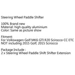 Steering Wheel Paddle Shift Extension For VW Golf MK 6 GTI JDM Performance