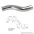 Z Shape Pipe Intercooler Intake Pipe