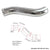 Z Shape Pipe Intercooler Intake Pipe