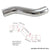 Z Shape Pipe Intercooler Intake Pipe