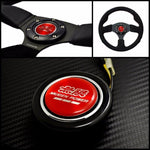 Aftermarket Red Mgen Style Horn Button JDM Performance