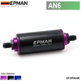 AN8 Hi-Flow Motorsport/Rally/Racing Alloy Fuel Filter With Steel filter JDM Performance
