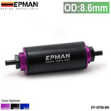AN8 Hi-Flow Motorsport/Rally/Racing Alloy Fuel Filter With Steel filter JDM Performance