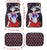 Anime Sailor Mars Fabric Car Floor Mats