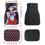 Anime Sailor Mars Fabric Car Floor Mats