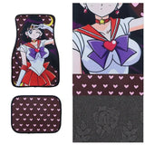 Anime Sailor Mars Fabric Car Floor Mats
