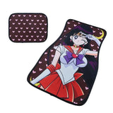 Anime Sailor Mars Fabric Car Floor Mats