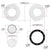 Billet Fuel Cell Gas Cap With 12 Hole Cell Bung