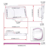 Clear Cam Gear Timing Belt Cover For Mitsubishi EVO 9 IX MIVEC 4G63
