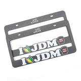 I LOVE JDM License Plate Frame JDM Performance