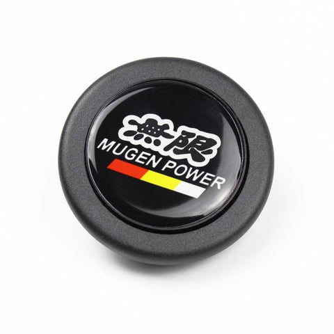 Mugen Power Black Racing Steering Wheen Horn Push Button Honda JDM Performance