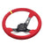 Red Suede Corsica Steering Wheel 14inch