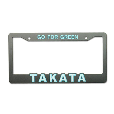 TKT Go For Green License Plate Frame JDM Performance