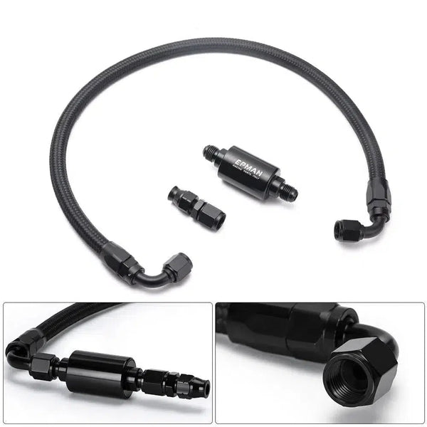 Tucked Fuel Line Kit Inline Filter For Honda H / B/ D Series