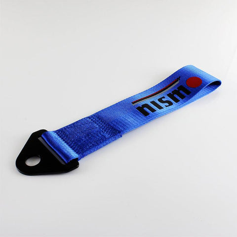 Nismo Blue Racing Tow Strap for Front / Rear Bumper JDM Performance
