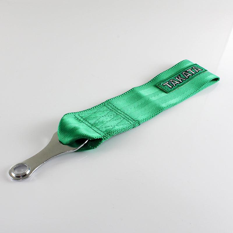 Takata Green Racing Tow Strap for Front / Rear Bumper – JDM Performance