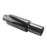 Aftermarket Racing Exhaust Muffler Straight Tip 75mm 3" JDM Performance