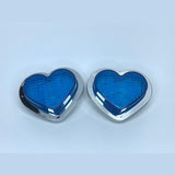 Blue LED Heart Shape Side Marker Indicators (Pair) JDM Performance