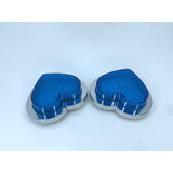 Blue LED Heart Shape Side Marker Indicators (Pair) JDM Performance
