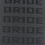 Bride Black Racing Fabric Car Floor Mats Interior Carpets JDM Performance