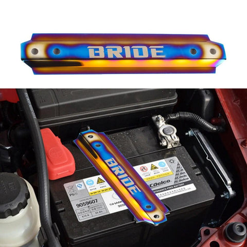 Bride Car Battery Tie Down Mount Bracket Brace Bar JDM Performance