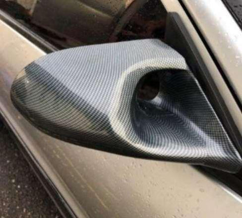 Carbon Fibre Style Spoon Wing Mirrors For Honda Civic EG 2dr JDM Performance